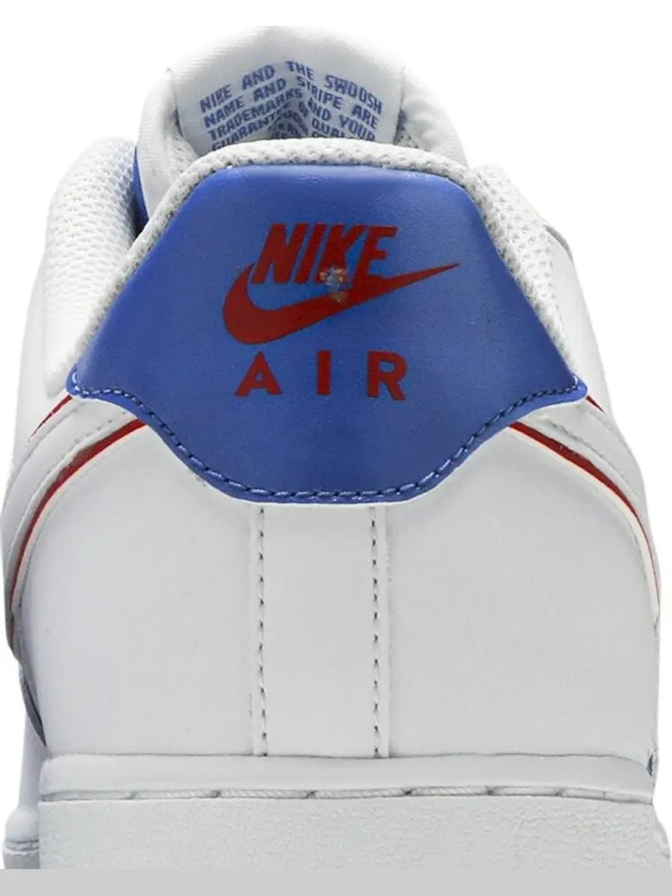 Кроссовки Nike Air Force 1 Low 'New Jersey Nets Hardwood Classics' — изображение 7 из 8, белый
