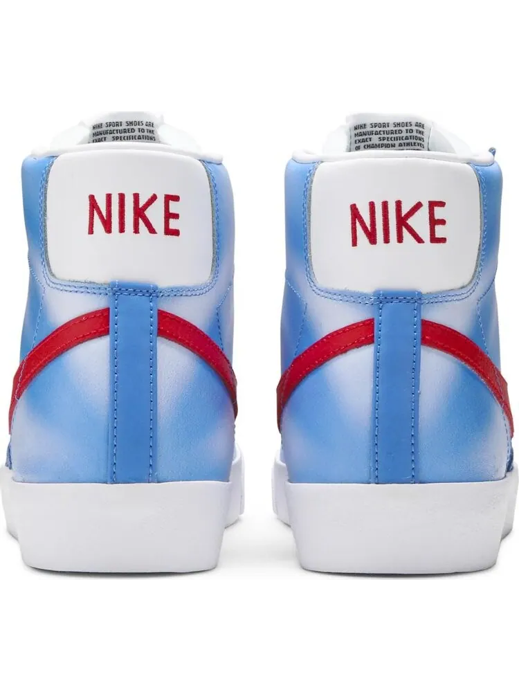 Кроссовки Nike Blazer Mid '77 Vintage 'New Jersey Nets Hardwood Classics' — изображение 6 из 8, синий
