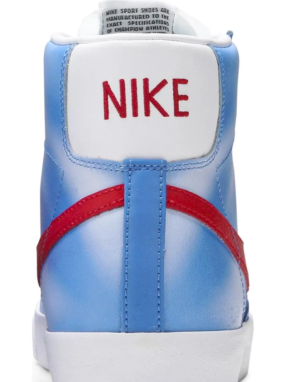 Кроссовки Nike Blazer Mid '77 Vintage 'New Jersey Nets Hardwood Classics' — изображение 7 из 8, синий