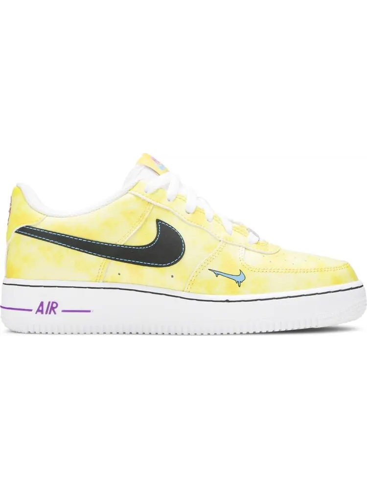 Кроссовки Nike Air Force 1 '07 LV8 'Peace, Love, and Basketball' — изображение 1 из 8, желтый