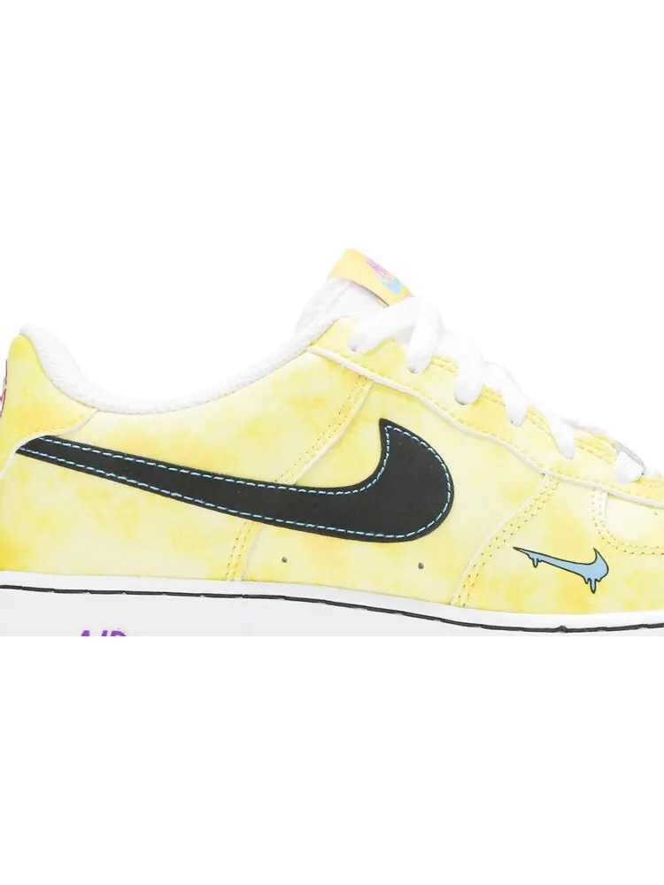 Кроссовки Nike Air Force 1 '07 LV8 'Peace, Love, and Basketball' — изображение 2 из 8, желтый