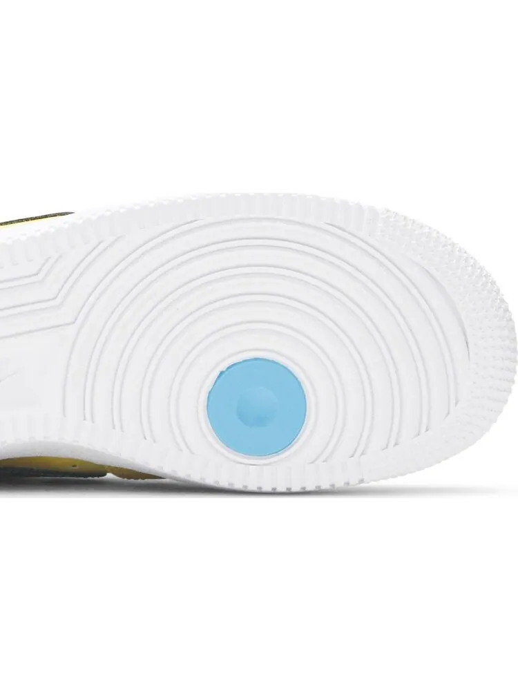 Кроссовки Nike Air Force 1 '07 LV8 'Peace, Love, and Basketball' — изображение 5 из 8, желтый