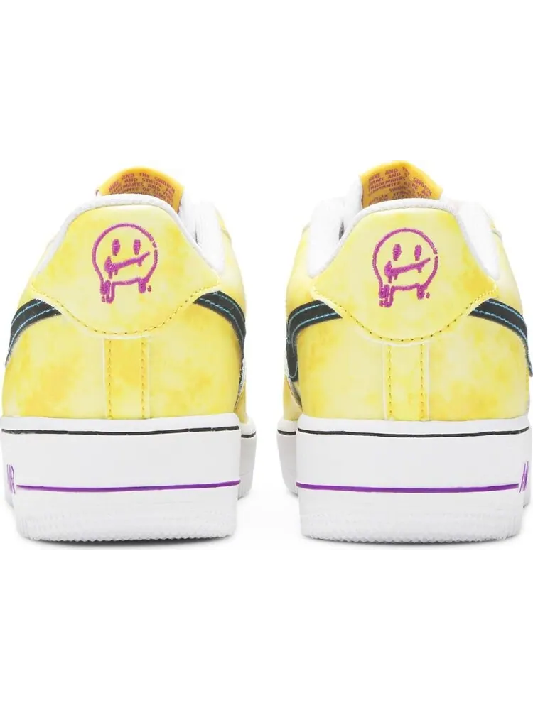 Кроссовки Nike Air Force 1 '07 LV8 'Peace, Love, and Basketball' — изображение 6 из 8, желтый