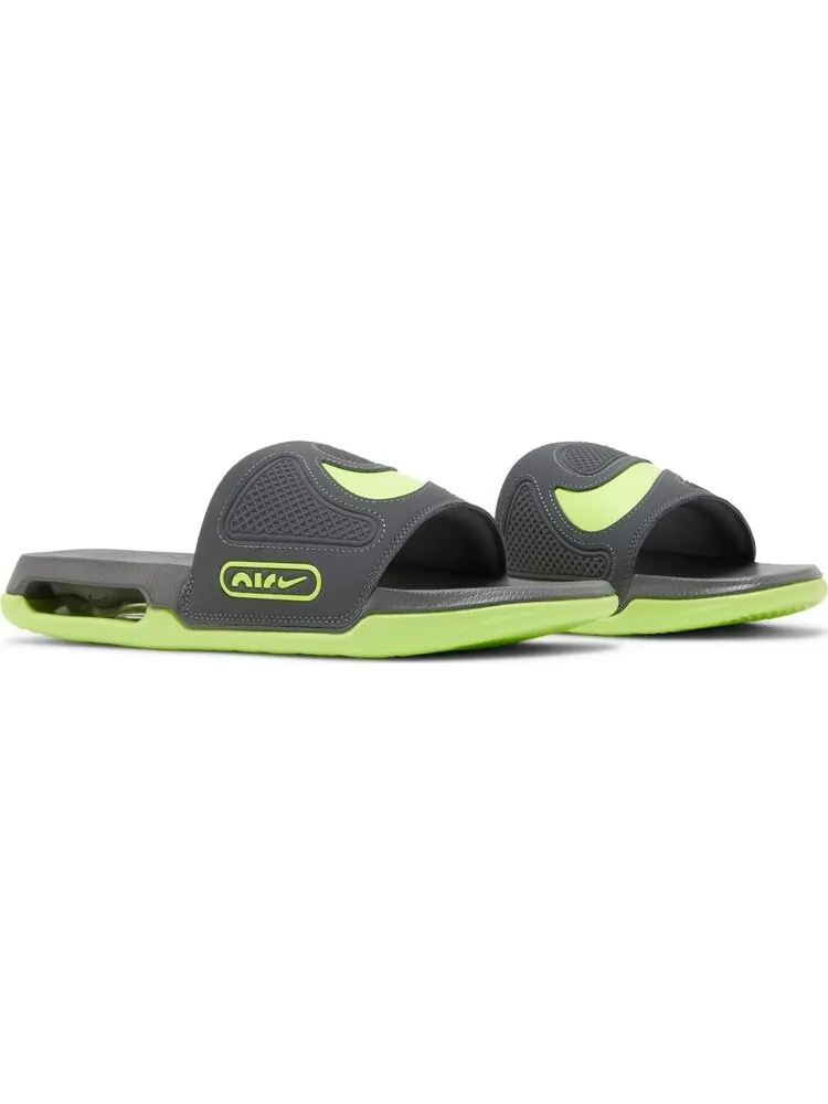 Сандалии Nike Air Max Cirro Slide 'Dark Grey Volt' — изображение 8 из 8, серый