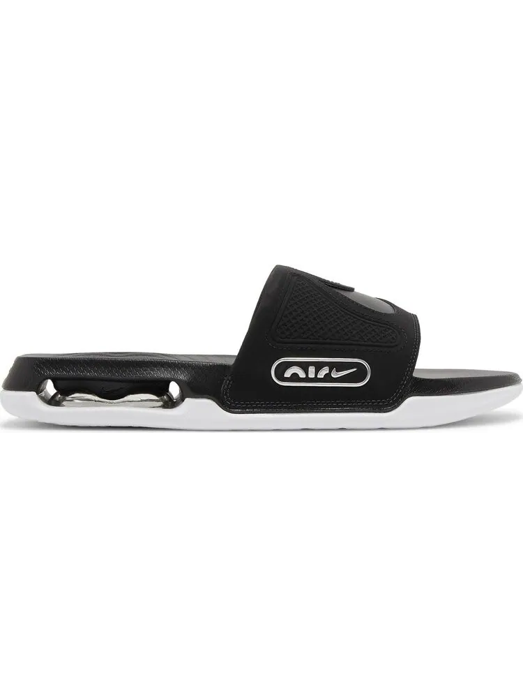 Сандалии Nike Air Max Cirro Slide 'Black Metallic Silver' — изображение 1 из 8, черный