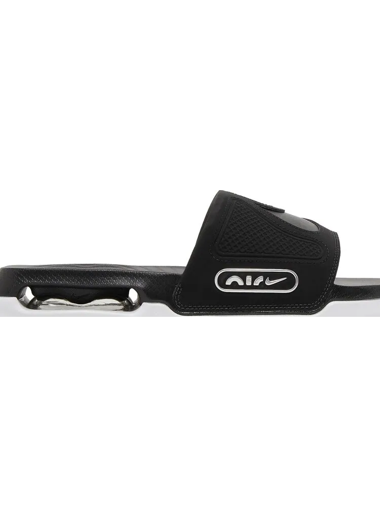 Сандалии Nike Air Max Cirro Slide 'Black Metallic Silver' — изображение 2 из 8, черный