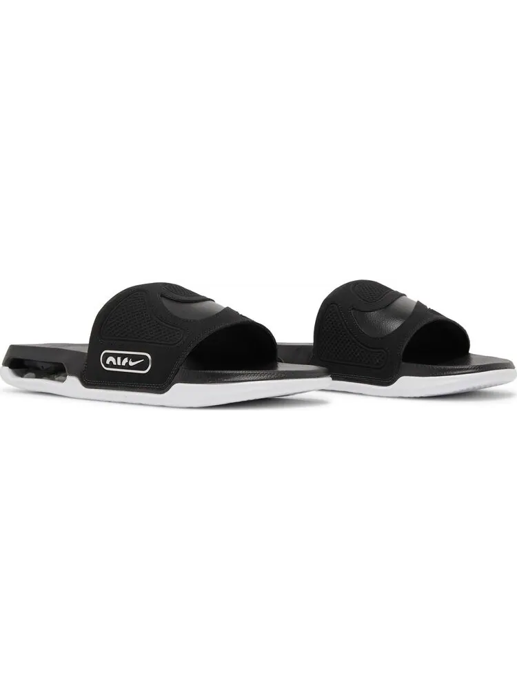 Сандалии Nike Air Max Cirro Slide 'Black Metallic Silver' — изображение 8 из 8, черный