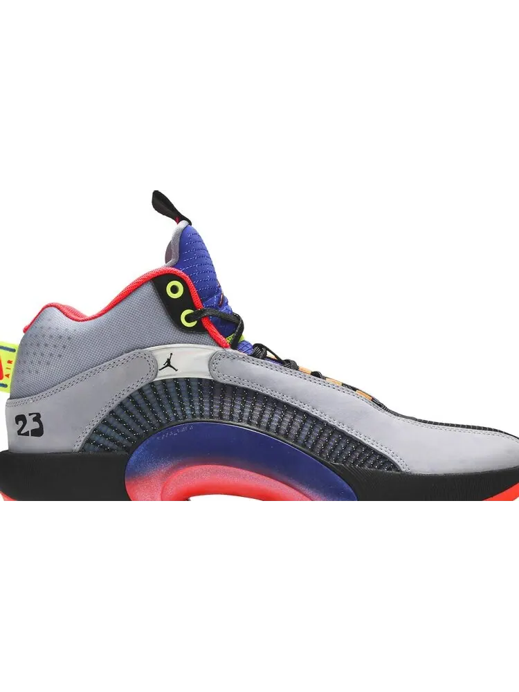 Кроссовки Air Jordan 35 Center Of Gravity — изображение 2 из 8, серый