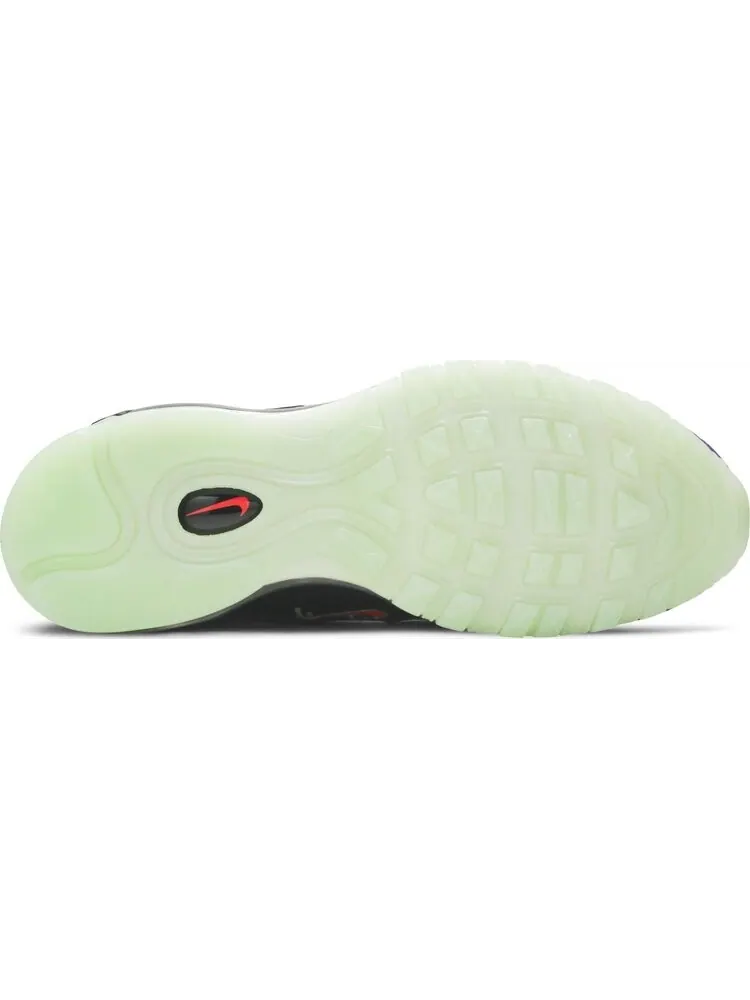 Кроссовки Nike Air Max 97 'Halloween Slime' — изображение 4 из 8, черный
