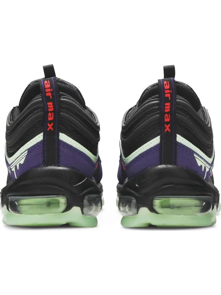 Кроссовки Nike Air Max 97 'Halloween Slime' — изображение 6 из 8, черный