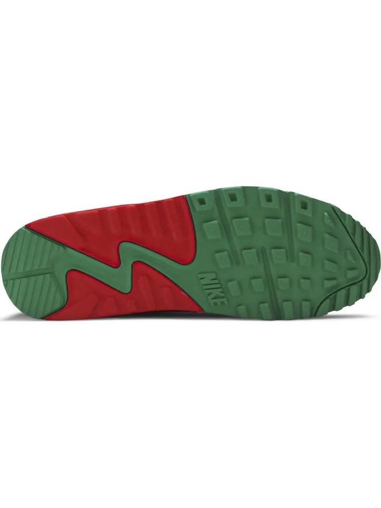 Кроссовки Nike Air Max 90 'Christmas Sweater' — изображение 4 из 8, зеленый