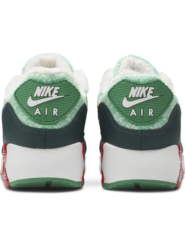 Кроссовки Nike Air Max 90 'Christmas Sweater' — изображение 6 из 8, зеленый