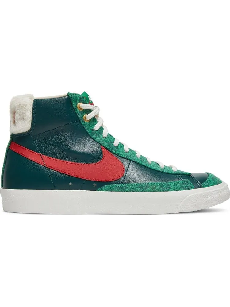 Кроссовки Nike Blazer Mid '77 Vintage 'Christmas Sweater' — изображение 1 из 8, зеленый