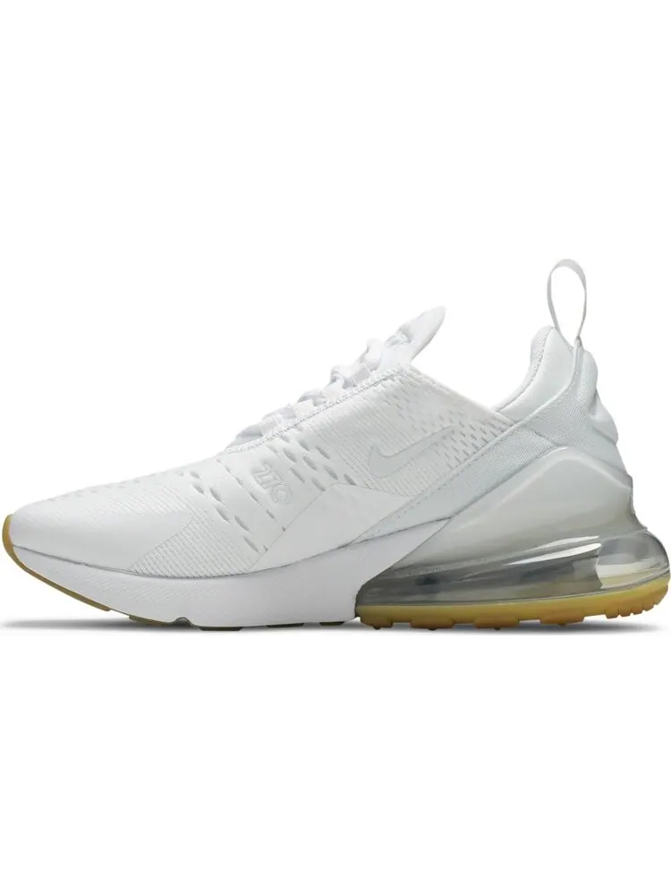 Кроссовки Nike Air Max 270 'White Gum' — изображение 3 из 8, белый