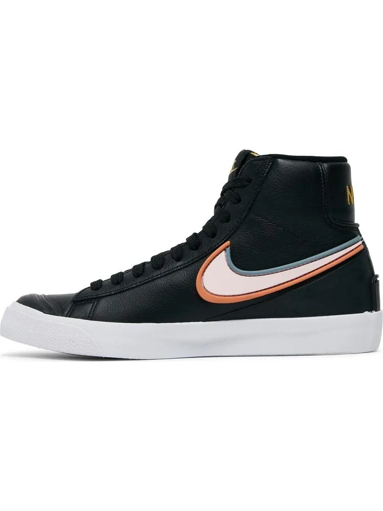 Кроссовки Nike Wmns Blazer Mid '77 'Infinite Black' — изображение 3 из 8, черный