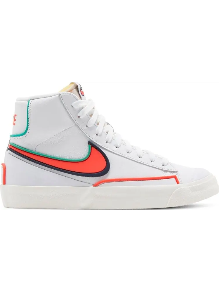 Кроссовки Nike Wmns Blazer Mid '77 'Infinite White Crimson' — изображение 1 из 8, белый