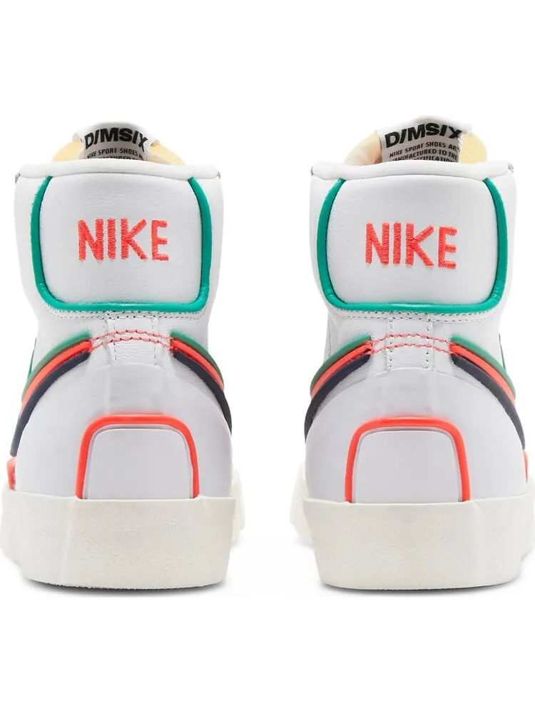 Кроссовки Nike Wmns Blazer Mid '77 'Infinite White Crimson' — изображение 6 из 8, белый