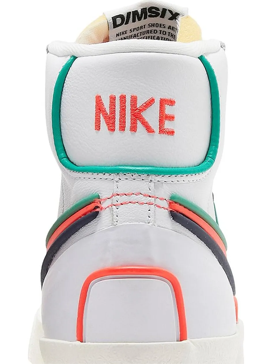 Кроссовки Nike Wmns Blazer Mid '77 'Infinite White Crimson' — изображение 7 из 8, белый