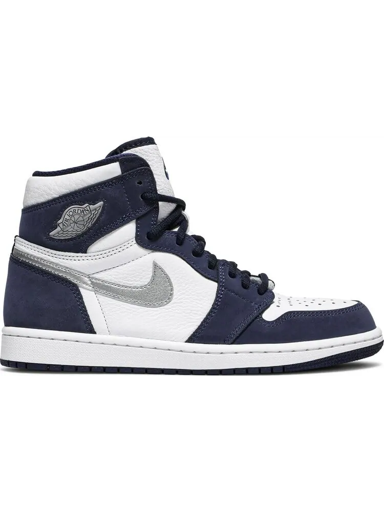 Кроссовки Air Jordan 1 Retro High co.JP Midnight Navy 2020 — изображение 1 из 8, синий
