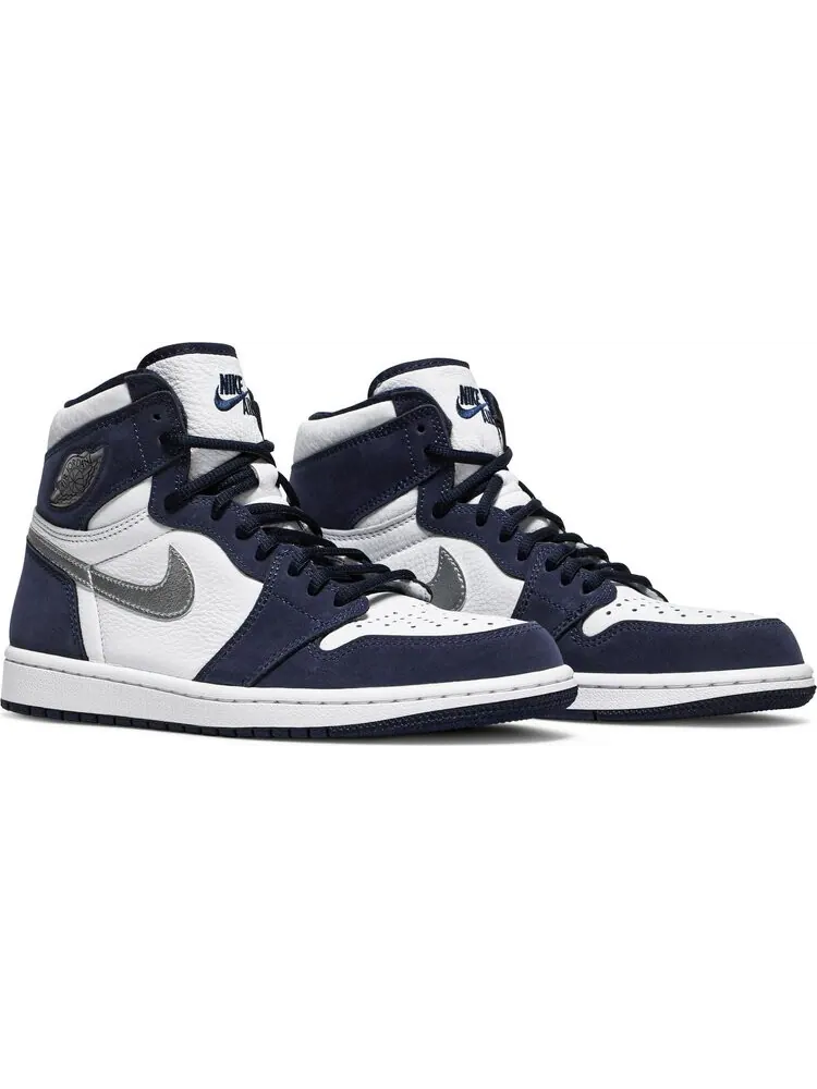 Кроссовки Air Jordan 1 Retro High co.JP Midnight Navy 2020 — изображение 8 из 8, синий