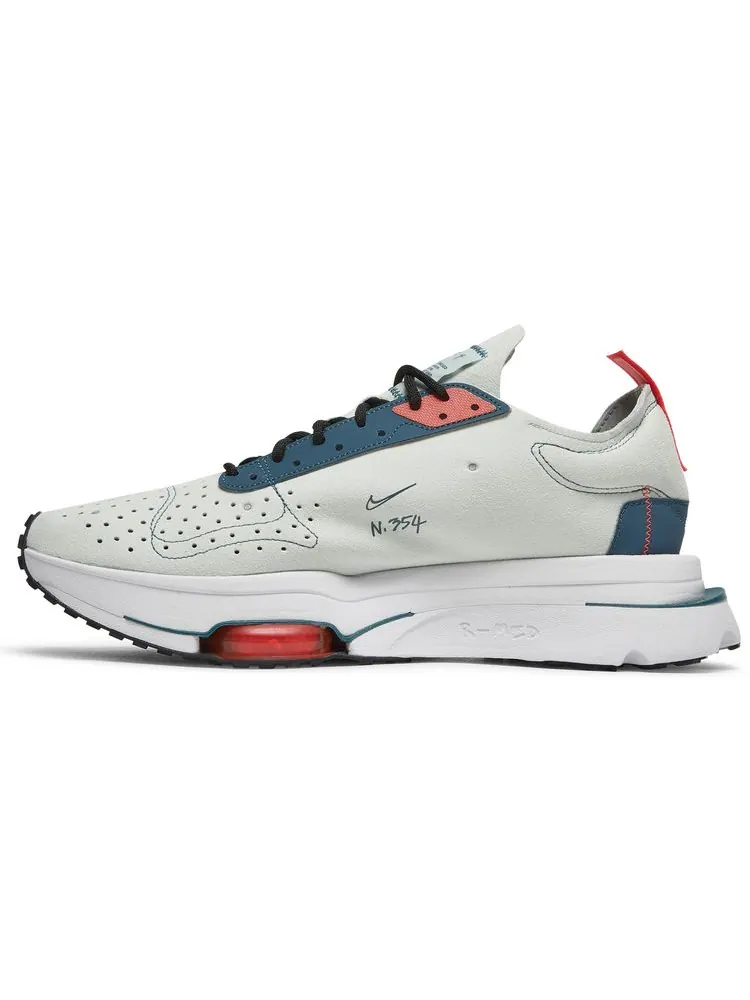 Кроссовки Nike Air Zoom-Type N.354 'Light Silver Crimson' — изображение 3 из 8, серебряный