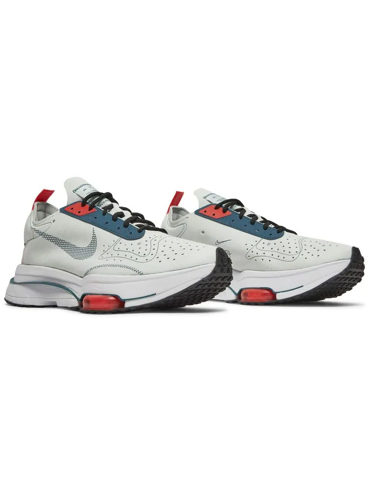 Кроссовки Nike Air Zoom-Type N.354 'Light Silver Crimson' — изображение 8 из 8, серебряный