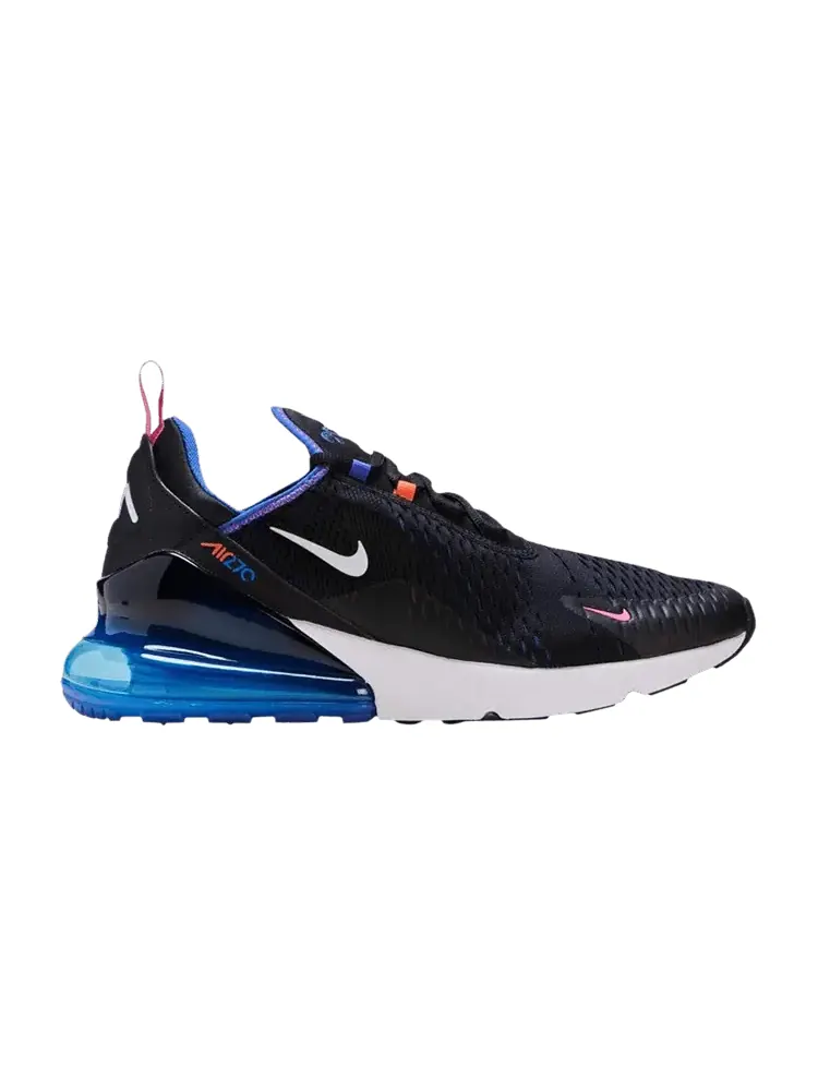 Кроссовки Nike Air Max 270 'Black Astronomy Blue' — изображение 1 из 1, черный/белый/синий
