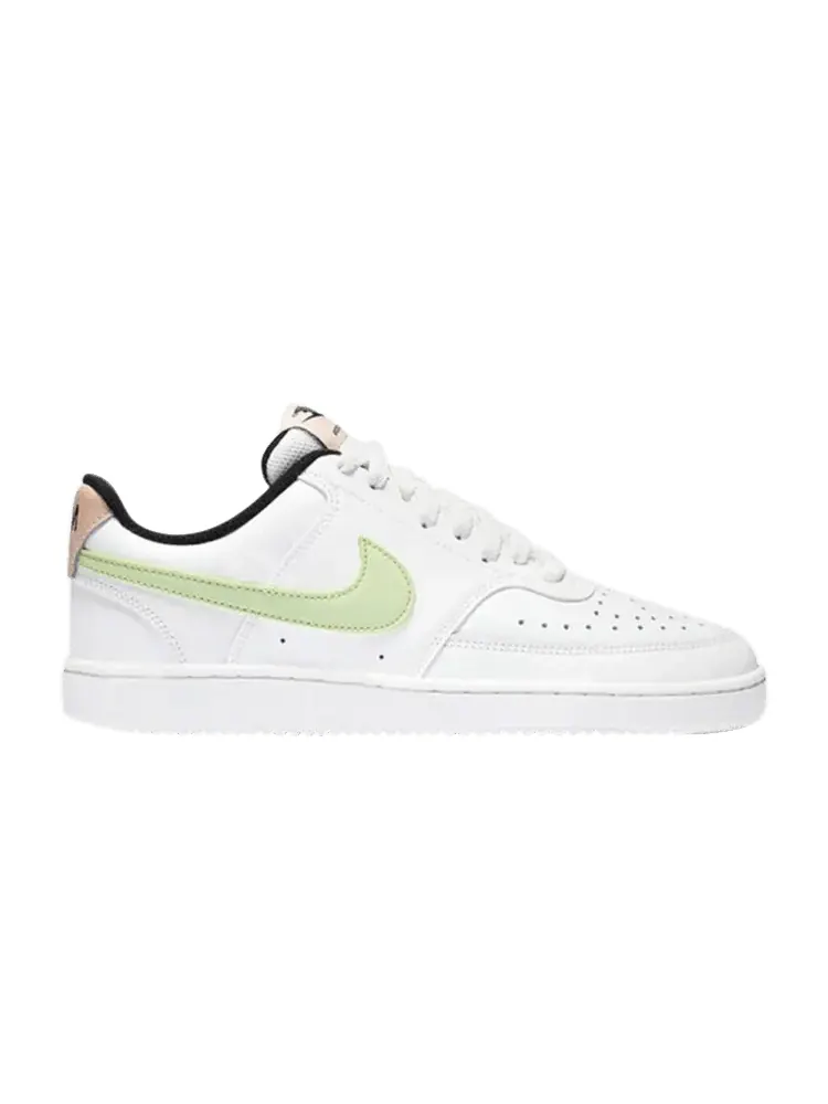 Кроссовки Nike Wmns Court Vision Low 'White Barely Volt' — изображение 1 из 1, белый