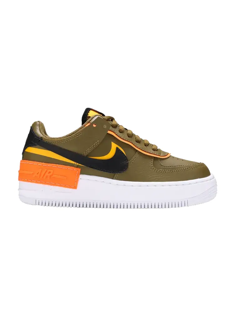 Кроссовки Nike Wmns Air Force 1 Shadow 'Olive Flak' — изображение 1 из 9