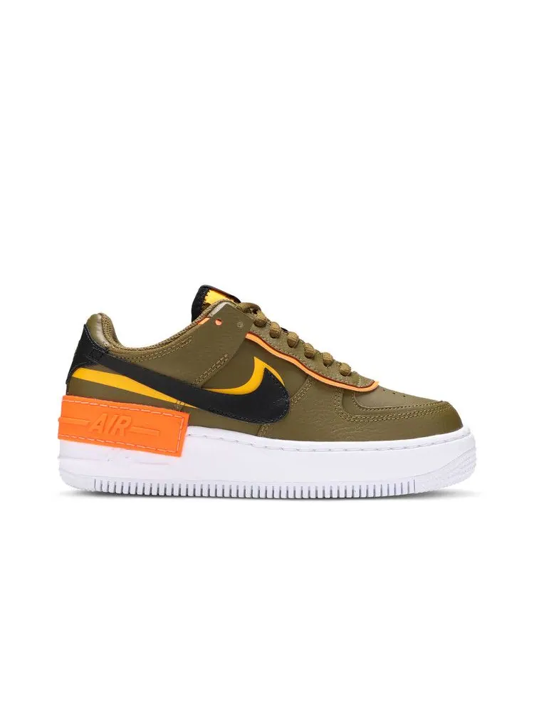Кроссовки Nike Wmns Air Force 1 Shadow 'Olive Flak' — изображение 2 из 9