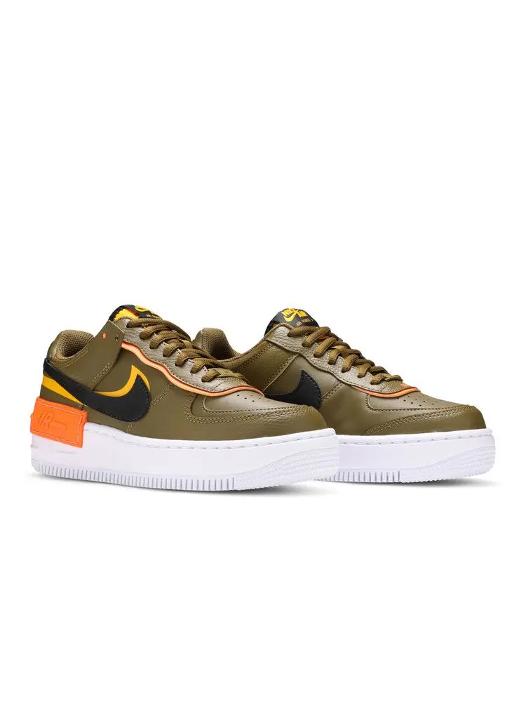 Кроссовки Nike Wmns Air Force 1 Shadow 'Olive Flak' — изображение 9 из 9