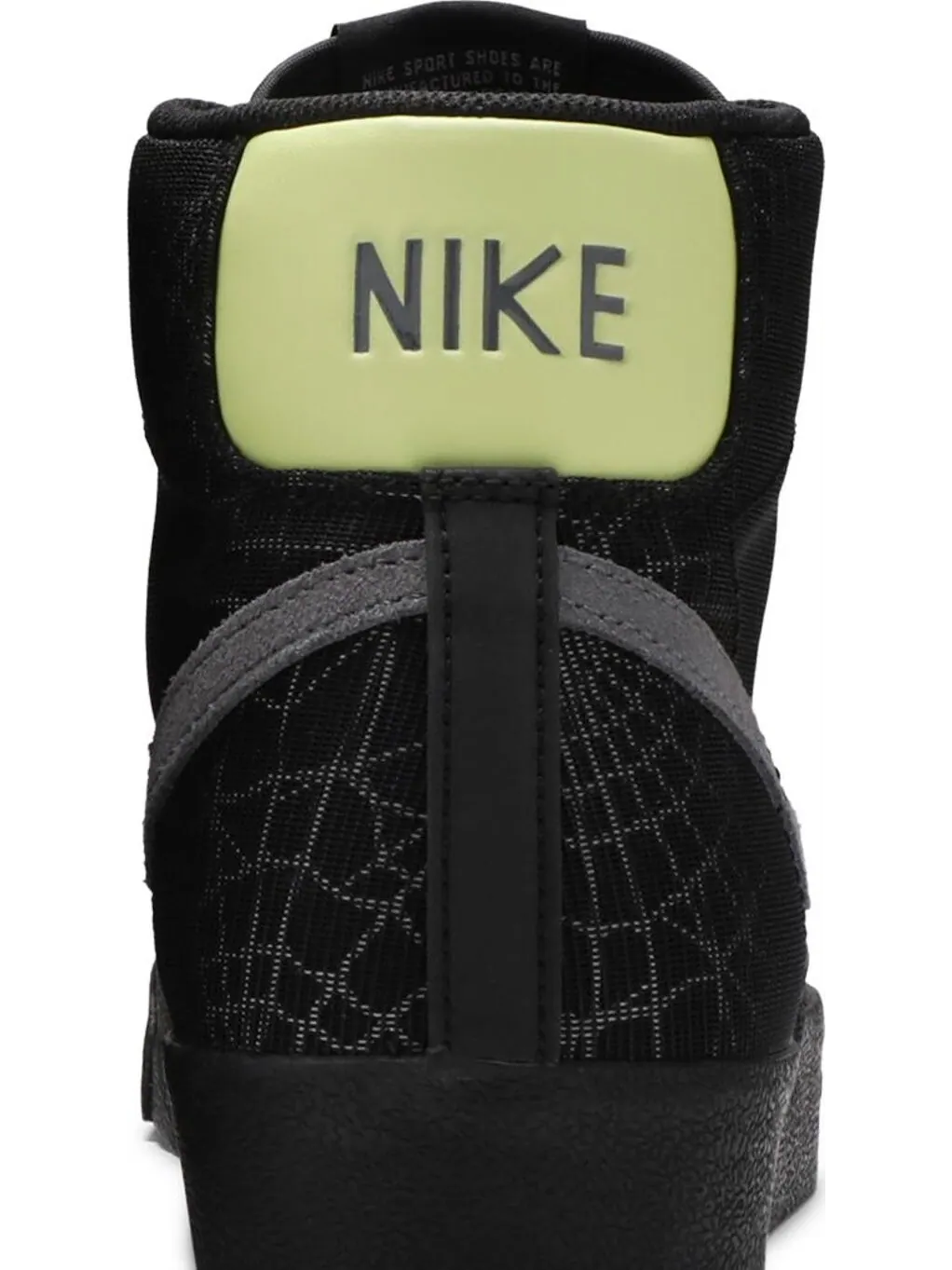 Кроссовки Nike Blazer Mid '77 'Spider Web' — изображение 7 из 8, черный