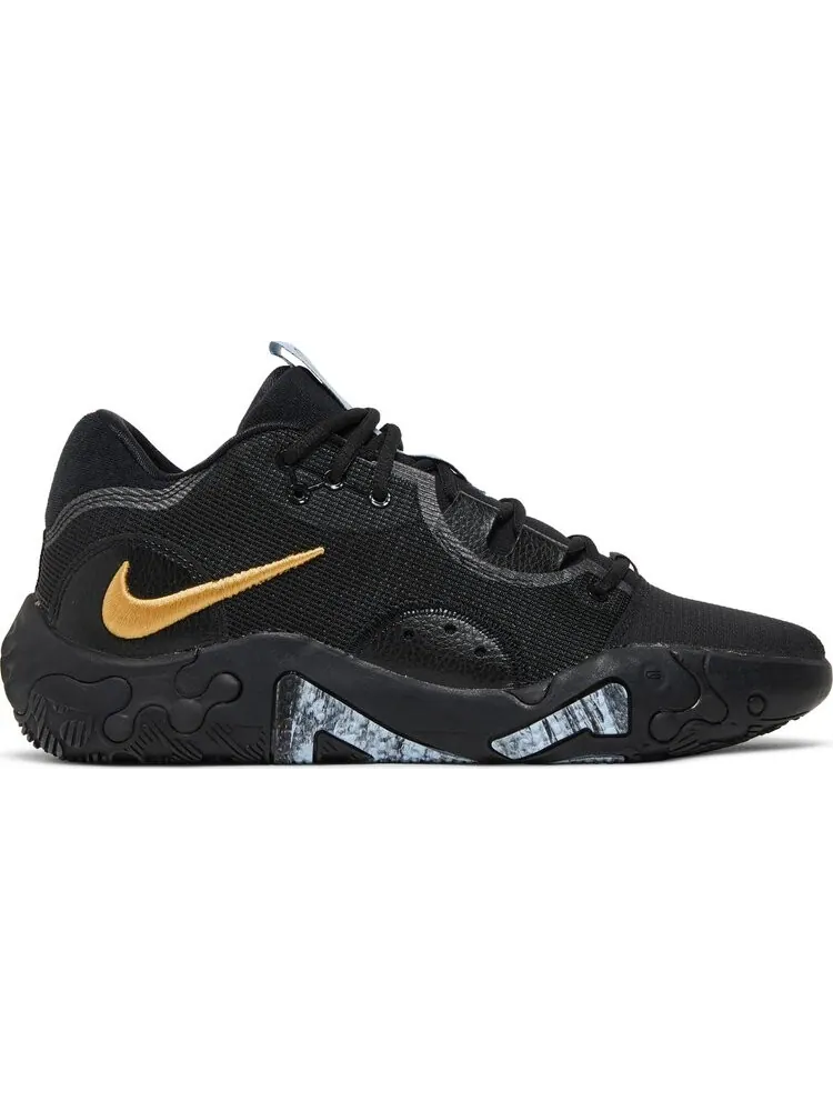 Кроссовки Nike PG 6 'Black Metallic Gold' — изображение 1 из 8, черный
