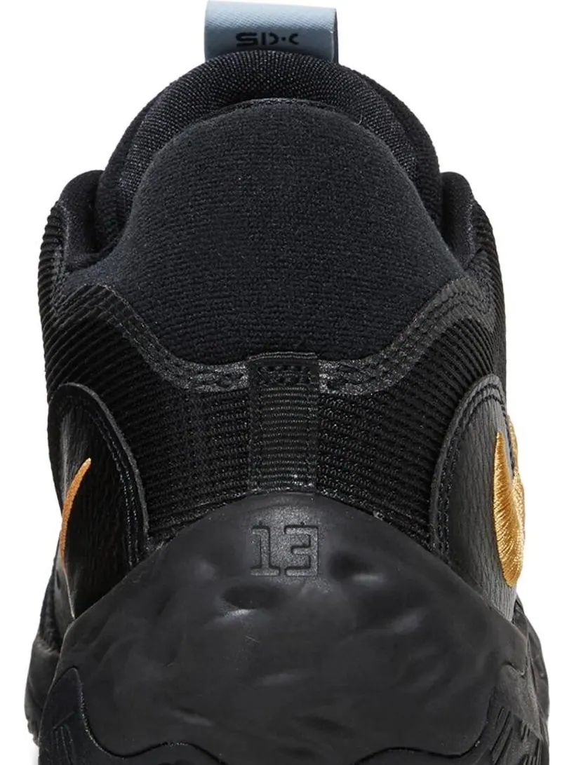 Кроссовки Nike PG 6 'Black Metallic Gold' — изображение 7 из 8, черный