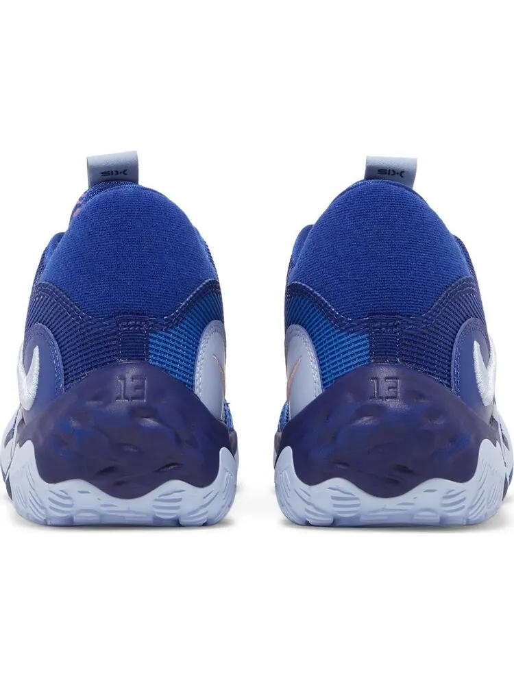 Кроссовки Nike PG 6 'Blue Paisley' — изображение 6 из 8, синий
