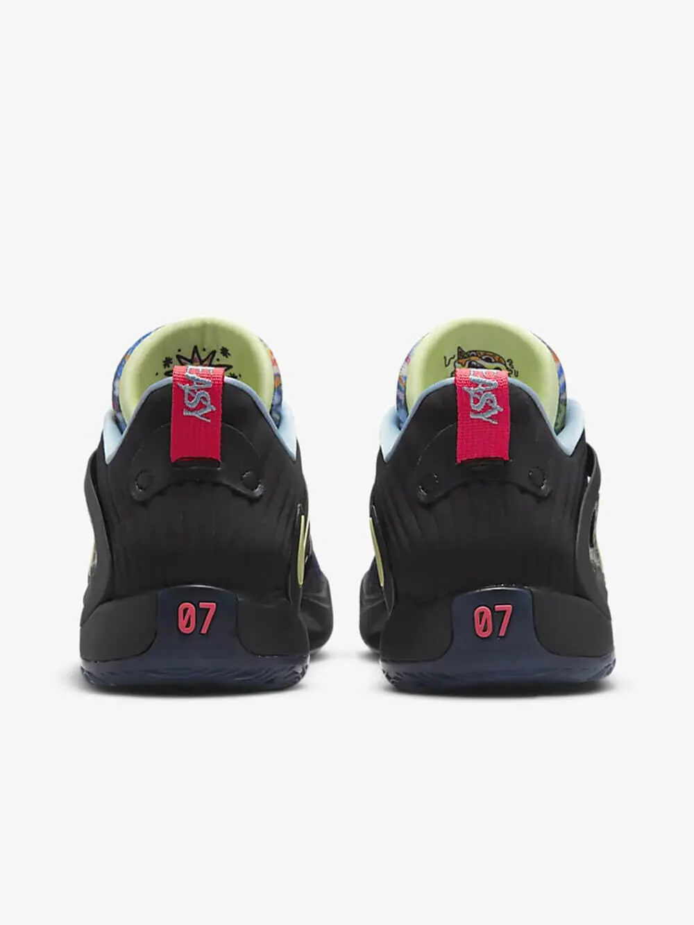 Баскетбольные кроссовки Nike KD15 — изображение 4 из 9, черный-синий
