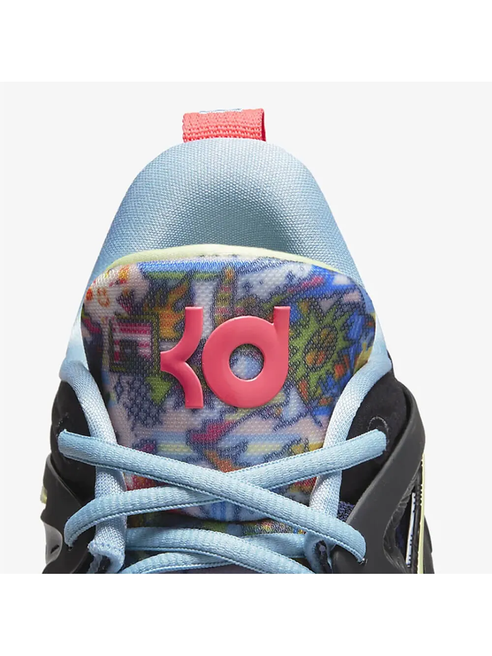 Баскетбольные кроссовки Nike KD15 — изображение 7 из 9, черный-синий