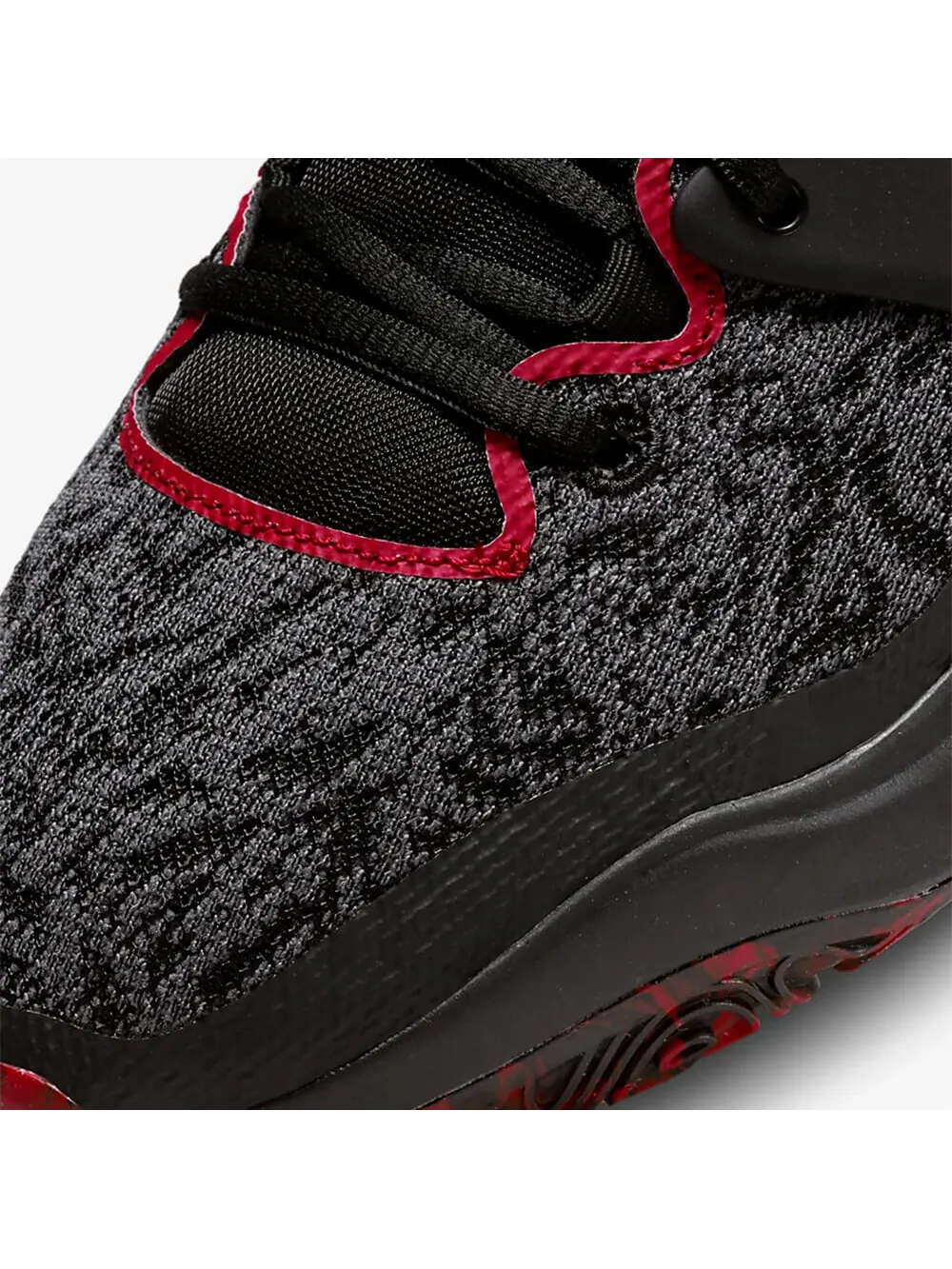 Баскетбольные кроссовки Nike KD15 — изображение 6 из 7, черный/красный