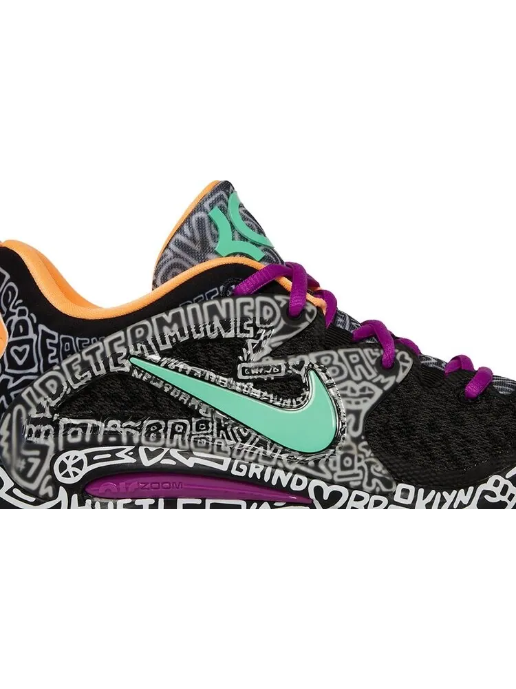 Кроссовки Nike Timothy Goodman x KD 15 'Brooklyn Courts' — изображение 2 из 8, черный
