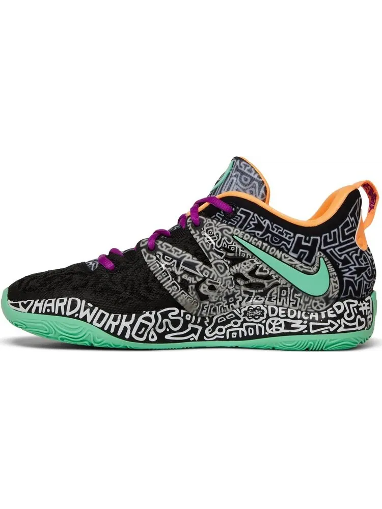 Кроссовки Nike Timothy Goodman x KD 15 'Brooklyn Courts' — изображение 3 из 8, черный