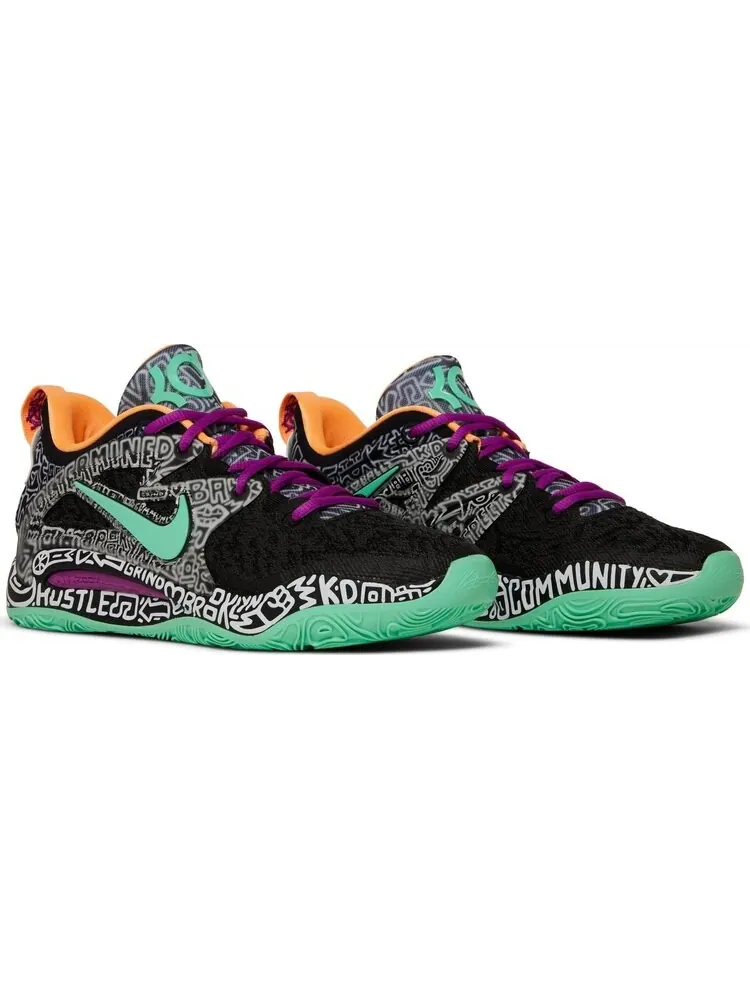 Кроссовки Nike Timothy Goodman x KD 15 'Brooklyn Courts' — изображение 8 из 8, черный