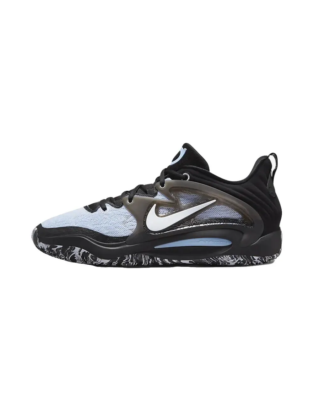 Баскетбольные кроссовки Nike KD15 — изображение 1 из 7, черный-светлый синий
