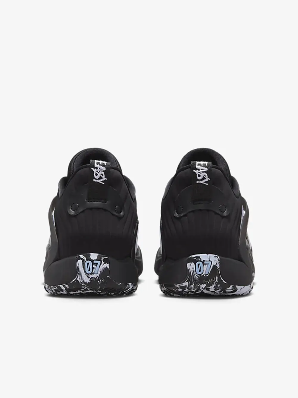 Баскетбольные кроссовки Nike KD15 — изображение 4 из 7, черный-светлый синий