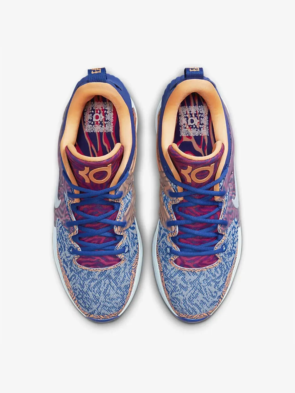 Баскетбольные кроссовки Nike KD15 — изображение 3 из 8, синий/голубой