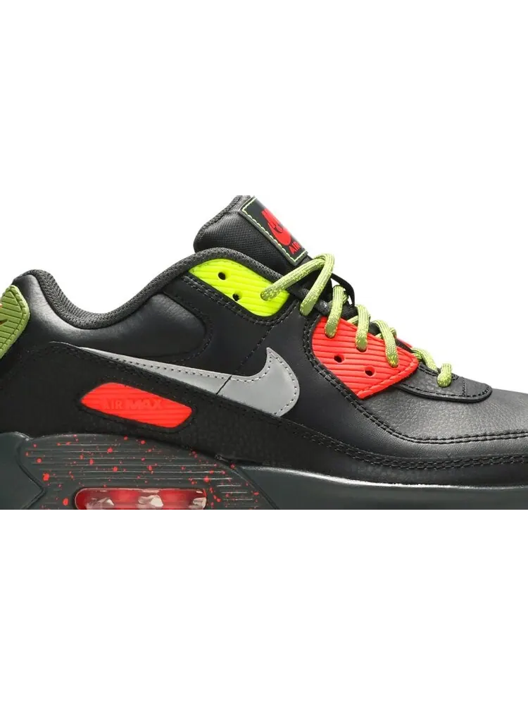 Кроссовки Nike Air Max 90 GS 'Black Asparagus' — изображение 2 из 8, черный