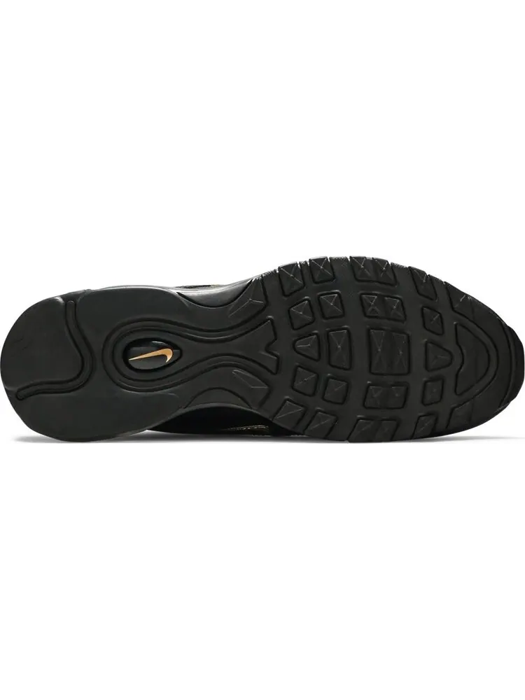 Кроссовки Nike Air Max 97 'Black Metallic Gold' — изображение 4 из 8, черный
