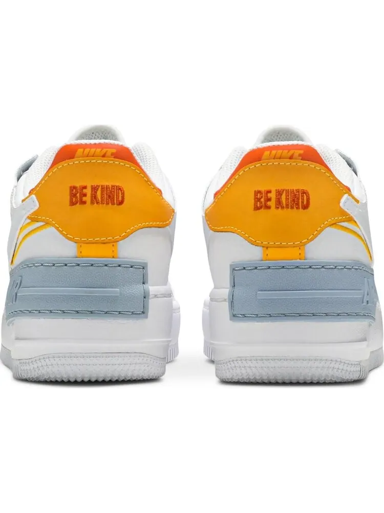 Кроссовки Nike Wmns Air Force 1 Shadow 'Be Kind' — изображение 6 из 8, белый