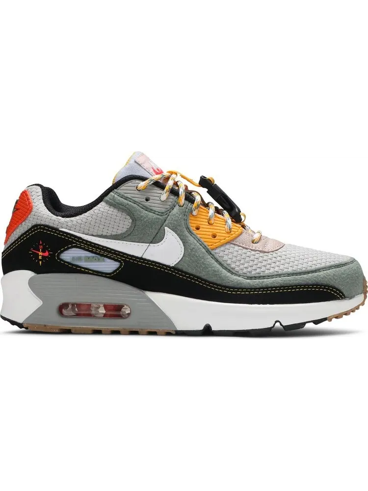 Кроссовки Nike Air Max 90 GS 'Swoosh Compass' — изображение 1 из 8, зеленый