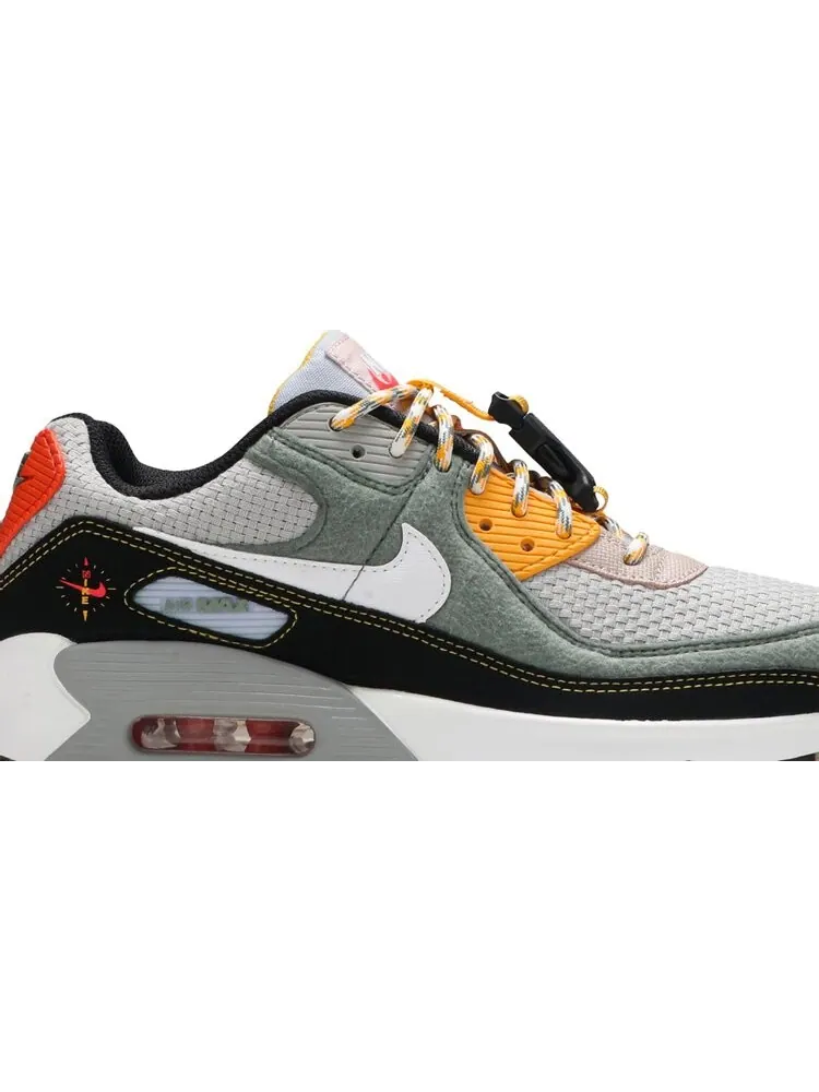Кроссовки Nike Air Max 90 GS 'Swoosh Compass' — изображение 2 из 8, зеленый