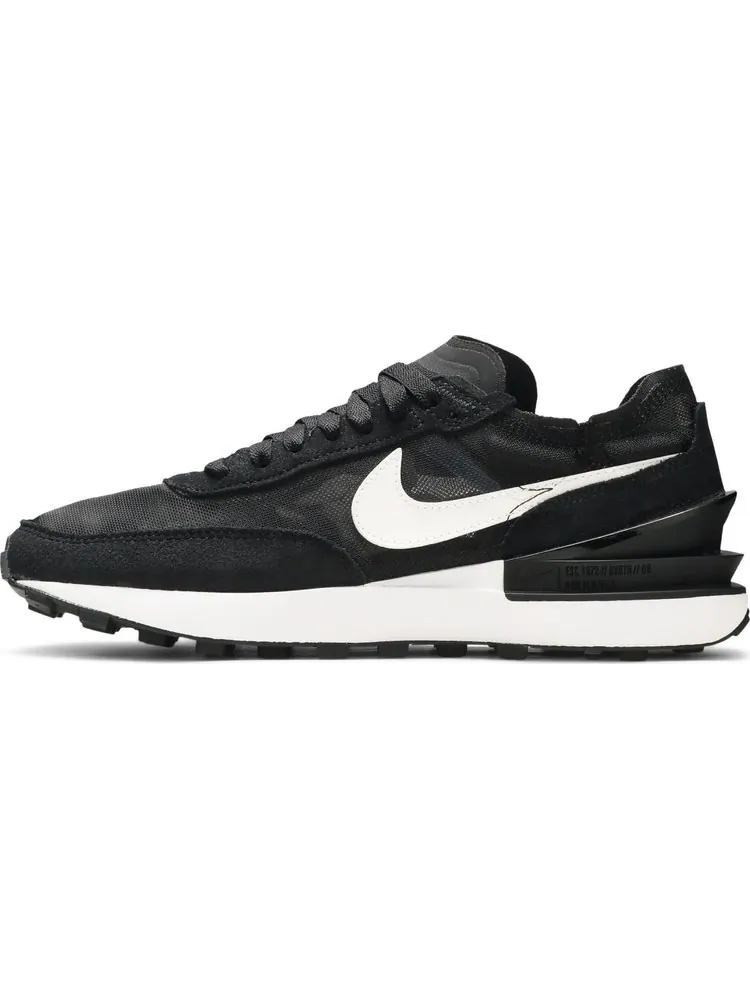 Кроссовки Nike Wmns Waffle One 'Black White' — изображение 3 из 8, черный